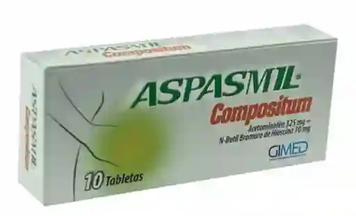 Aspasmil Compositum (325 Mg / 10 Mg)