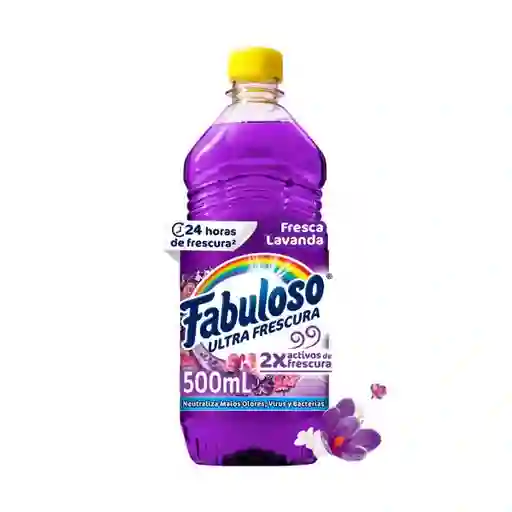 Fabuloso Limpia Pisos Antibacterial Lavanda 500 mL