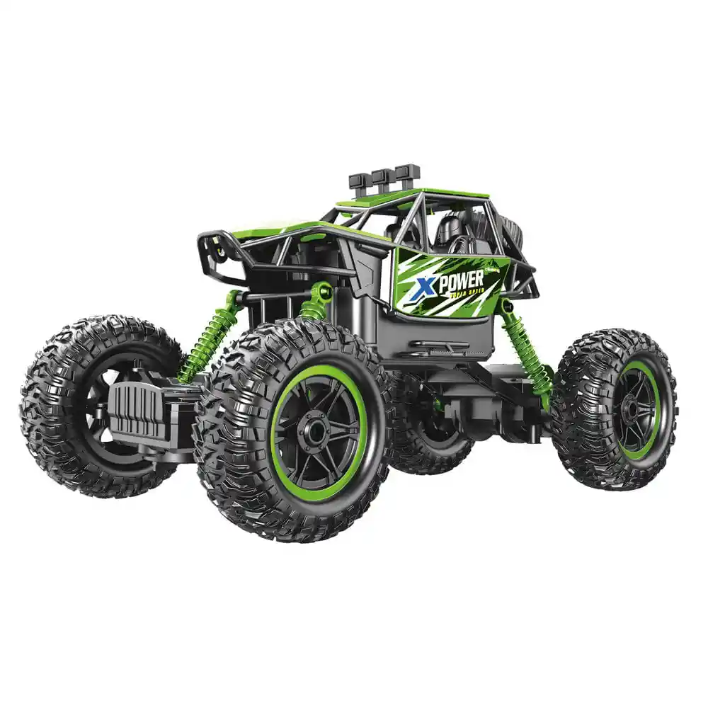 Ultrax Rc Camion Escalador Verde