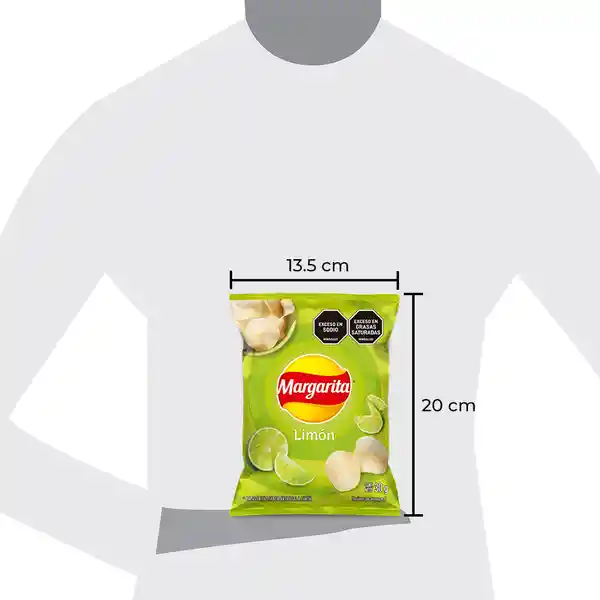 Margarita Snack Papas Limon 30 g