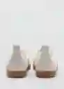 Tenis Deportiva Win Blanco Talla 38 Mujer Mango