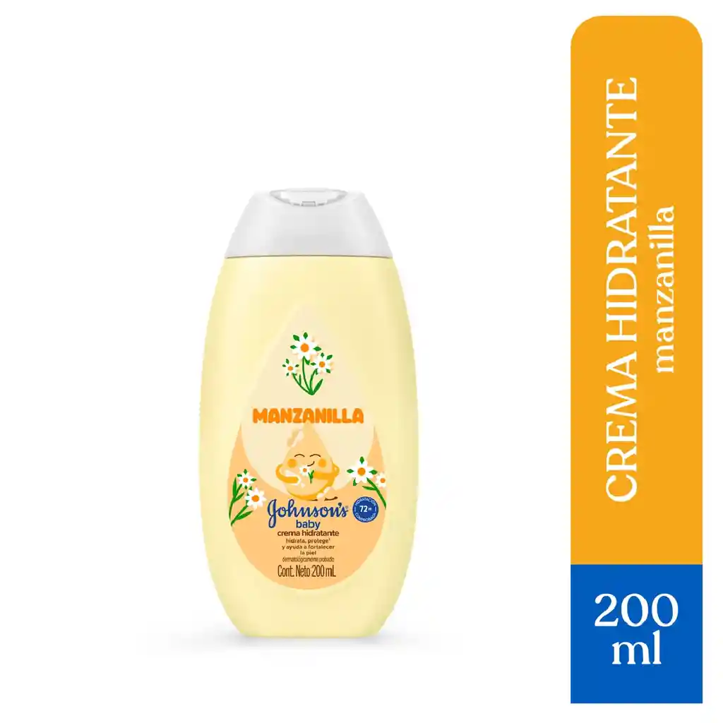 Crema Hidratante Johnson Baby Manzanilla