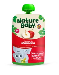 Compota Manzana 100% Fruta Pouch X 90 G Hit