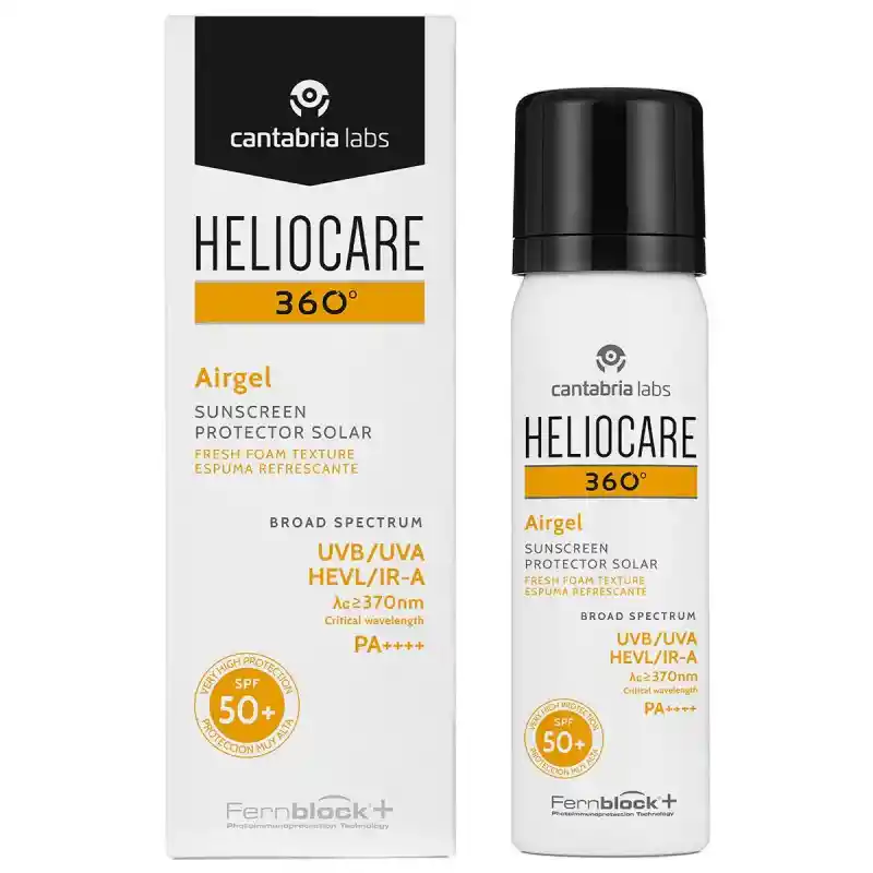 Heliocare Protector Solar 360° Airgel FPS 50+ en Spray