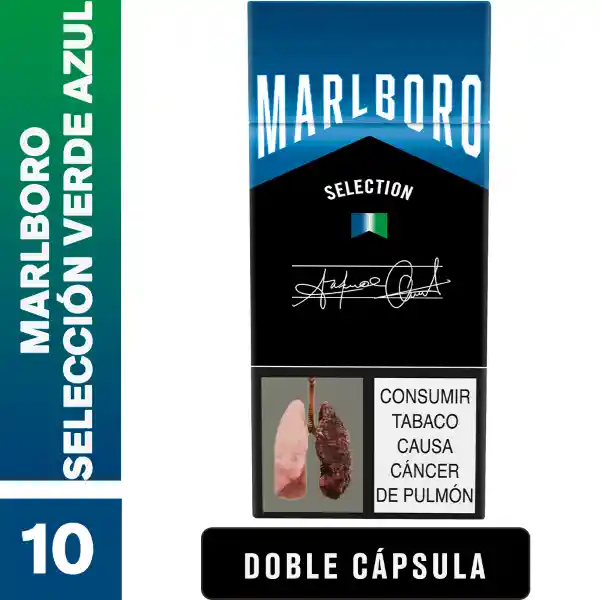 Marlboro Selección Verde Azul 