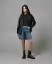 Short Mujer Azul 6 252G003_AZU184029 Rifle