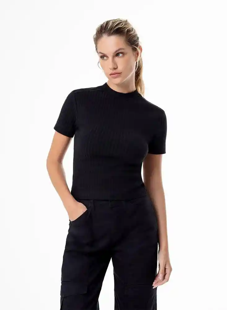 Camiseta Camiseta L-negro