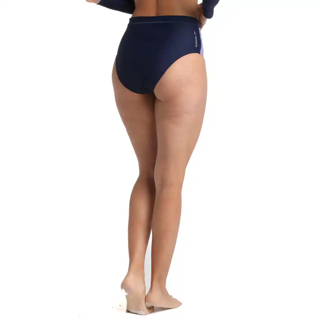 Panty Tiro Alto Sun Vitality Mujer Azul-l
