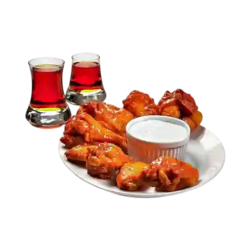 Combo Futbol Al Carbón