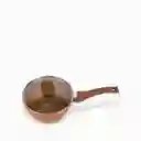 Olla Con Mango Largo Destro Copper 18 cm Ambiente Gourmet