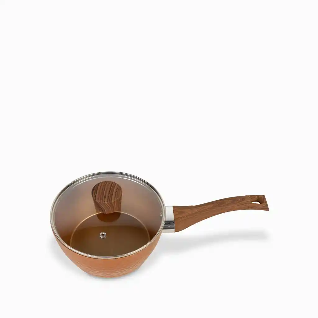 Olla Con Mango Largo Destro Copper 18 cm Ambiente Gourmet