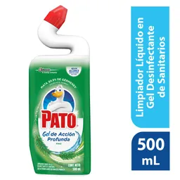 Pato Gel de Acción Profunda, Pino, Limpiador y desinfectante para inodoro, 500ml