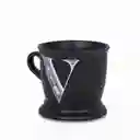 Ambiente Gourmet Mug Con Letra V Negro