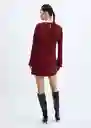 Vestido Rombus Blood Talla XS Mujer Mango
