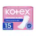 Protectores Diarios Kotex Normal 15 Und