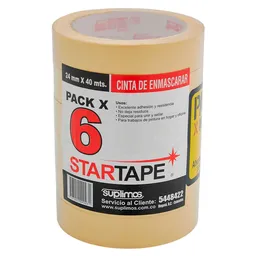 Startape Cinta Enmascarar 24 mm x 40 m