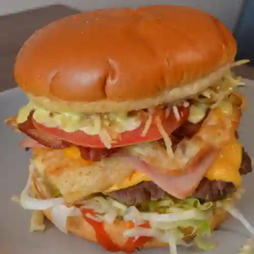 Hamburguesa Doble Mixta