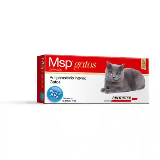 Msp Antiparasitario Interno para Gatos de 4 a 8 kilos