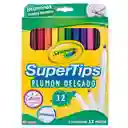 Crayola Marcadore Lavable 12 Und