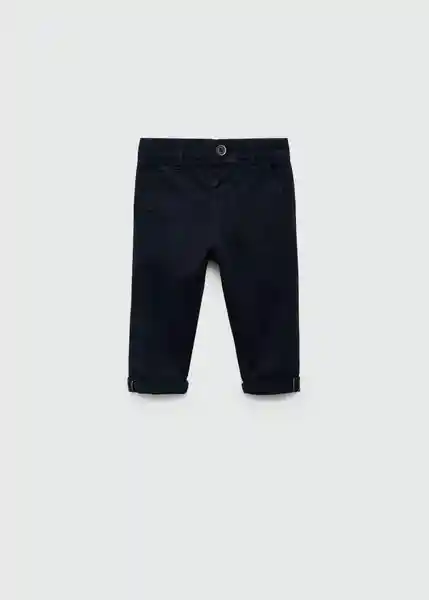 Pantalón Chino7 Navy Talla 66 Niños Mango