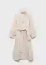 Abrigo Trench Biscuit Piedra Talla M Mujer Mango