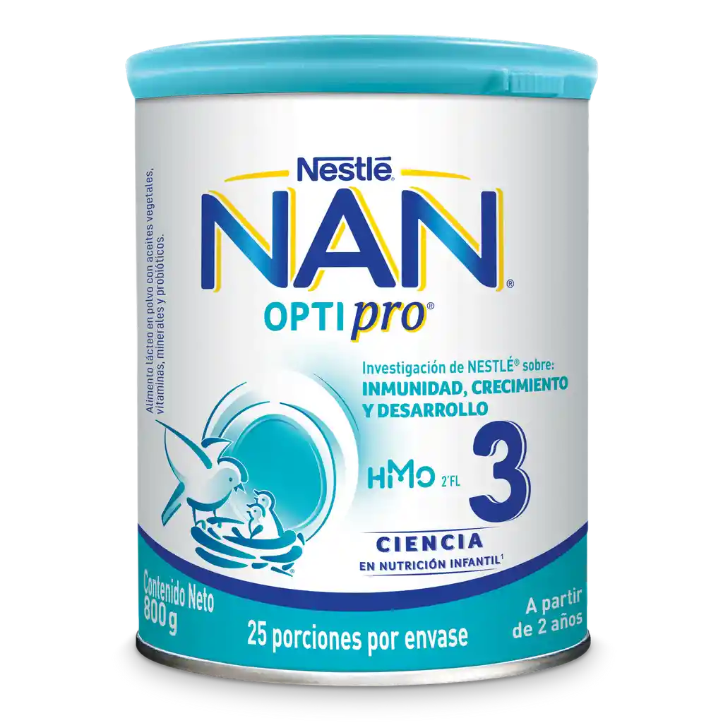 Alimento lácteo NAN OPTIPRO Etapa 3 x 800g