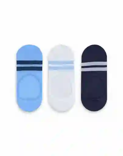 Medias Deportivas Tipo Baletas Masculino Davis X3 Galax Talla 10-12