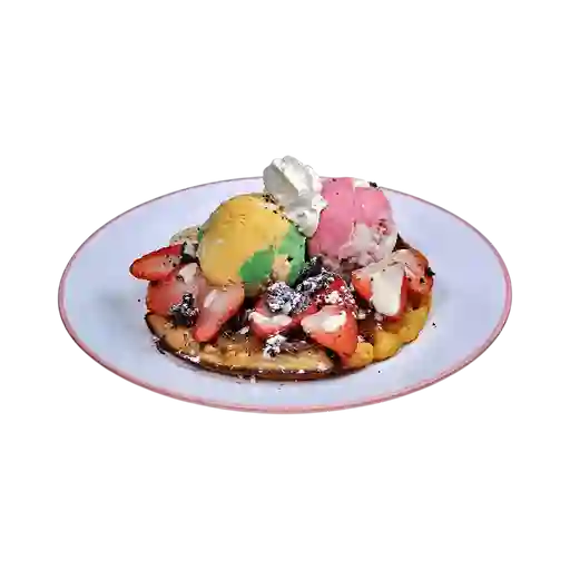 Waffle de la casa