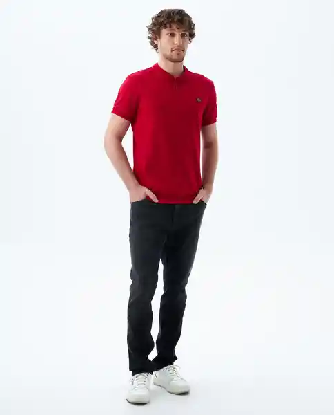 Camiseta Hombre Rojo Talla S 800G002_ROJ191758 Americanino