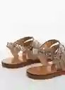 Sandalias Deme Rosa Talla 38 Niñas Mango