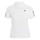 Adidas Camiseta Polo Club Para Tenis de Mujer Blanco Talla M