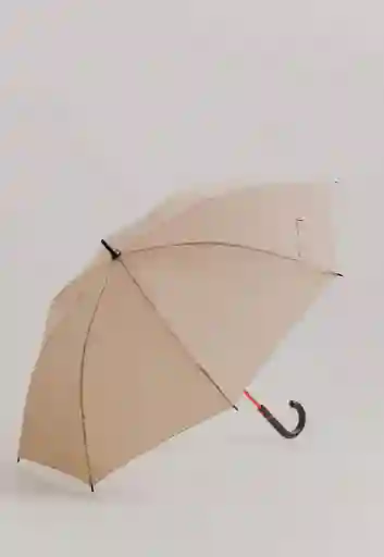 Sombrilla Grande Automatica Gris