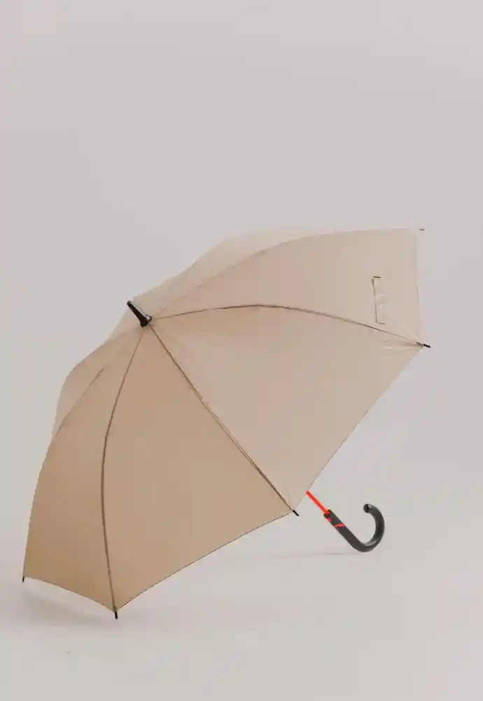 Sombrilla Grande Automatica Gris