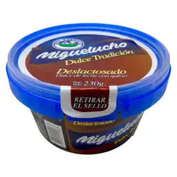 El Zarzal Miguelucho Dulce de Leche con Queso Deslactosado