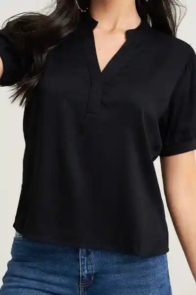 Blusa Malvina Color Negro Talla S Ragged