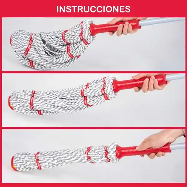 Triple Clean Trapero Twist Mopa 130 cm