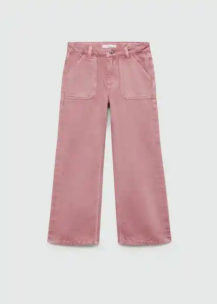 Jean Straight Rosa Talla 10 Niñas Mango