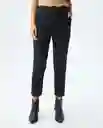 Pantalon Essential Pant Negro Sombrío Ultraoscuro Talla 6 Mujer Chevignon