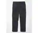 Pantalón Hombre Negro Talla MEDIUM American Eagle