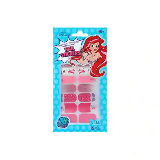 Pegatina Para Uñas Serie Disney Princess Ariel Miniso