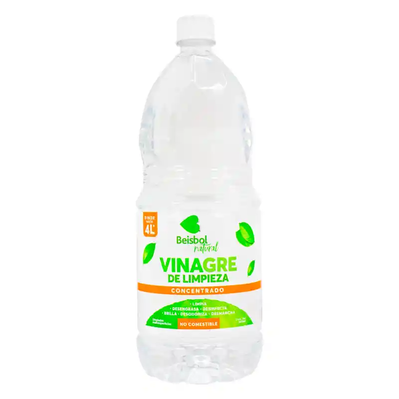 Beisbol Natural Vinagre de Limpieza Concentrado no Comestible