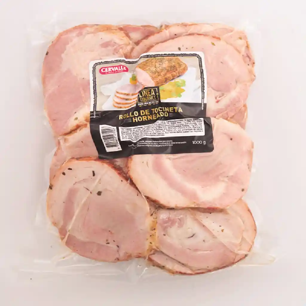 Cervalle Tocineta Horneada Rollo