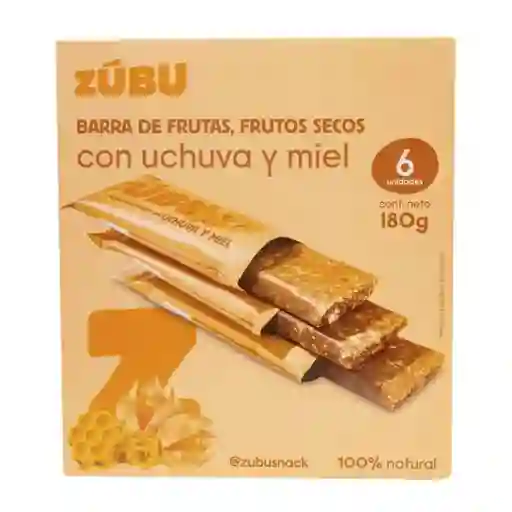 Zúbu Barra Frutos Uchuva Miel