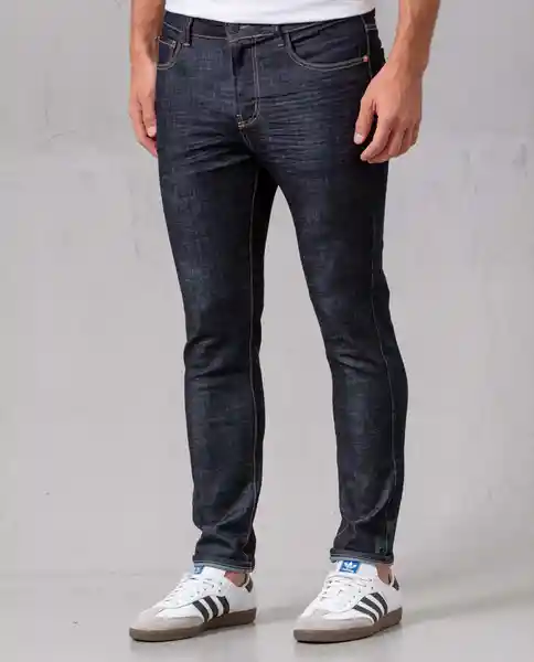 Jean Súper Slim Azul Colonial Ultraoscuro T 36 38099 Rifle