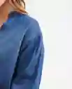 Camisa Cuello Neru Azul Clásico Oscuro Talla XS Chevignon