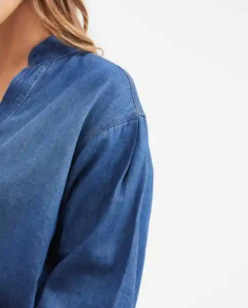 Camisa Cuello Neru Azul Clásico Oscuro Talla XS Chevignon