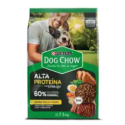 Comida para Perros Purina Dog Chow Alta Proteína x 7,5 kg