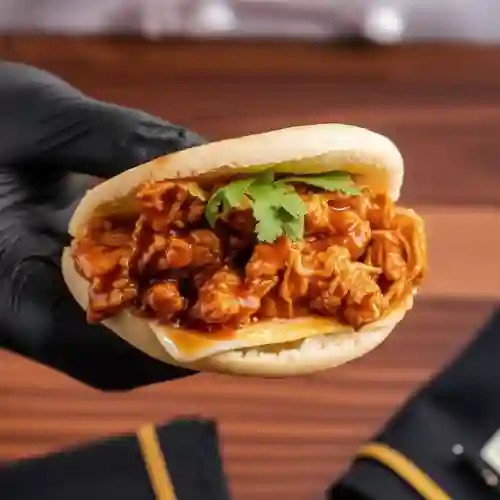 Arepa Rellena de Tikka Masala