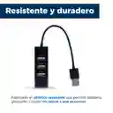 Puerto Usb de 4 Entradas Modelo Negro E-WC2-21213-B Miniso