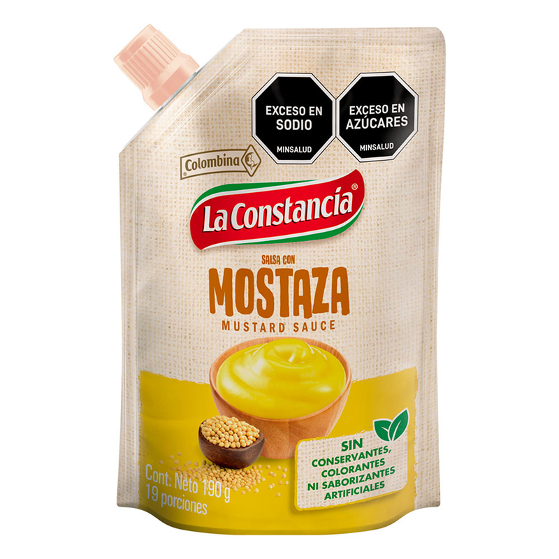La Constancia Salsa Mostaza 190g